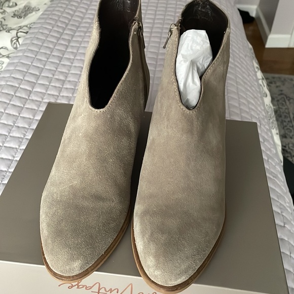 Jeffery Campbell Western Bootie - Taupe Suede - Picture 3 of 6